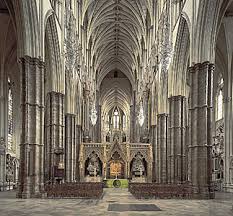 The nave of Westminster Abbey