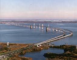 the Chesapeake Bay Bridge