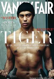 Tiger Woods on the cover of