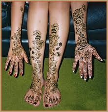 henna flowers