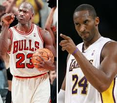 Kobe Bryant pode igualar número de títulos de Michael Jordan. Quem joga mais? JordannKobe