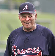 Braves manager Bobby Cox shown