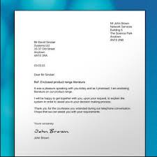 sample business letters