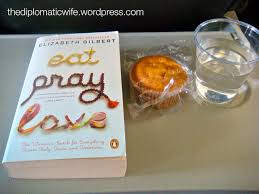 reading Eat Pray Love on a