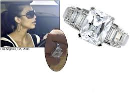 Kim Kardashian engagement ring