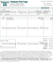 invoice sample free