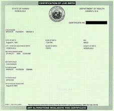 Obama Birth Certificate