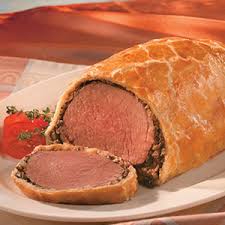 Place the beef Wellington