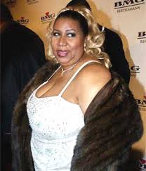 Soul singer Aretha Franklin is
