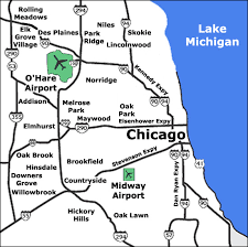 Chicago Airport Map