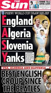 the sun world cup 2010 England