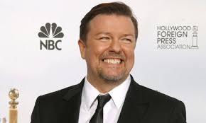 Ricky Gervais at 2011s Golden