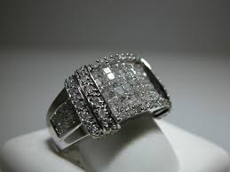 diamond pinky rings