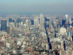 The view of the Empire State