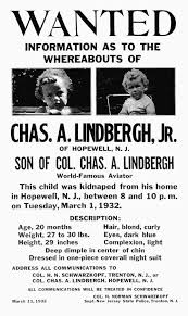 1932: Lindbergh baby