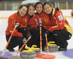 The Chinese womens curling