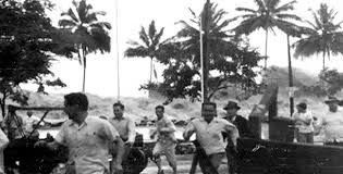 to a tsunami � a wall of