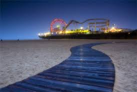 I wish I was in Santa Monica