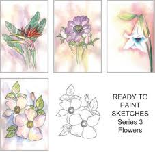 how to paint flowers