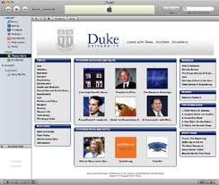 Duke iTunes U