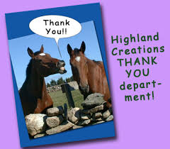 funny thank you cards