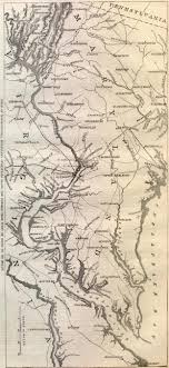 Map of the Potomac River