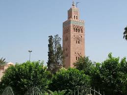 بعض صور الماثر التاريخية 800px-Koutoubia_Mosque,Marrakech,Morocco