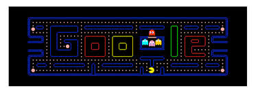 Googles interactive Pac-Man