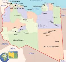 Related maps in Libya