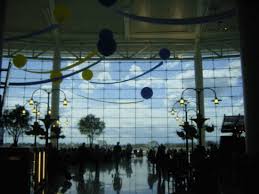 The SeaTac airport windows,