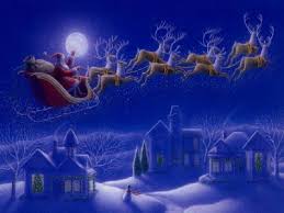 where is santa right now,