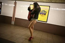 No Pants Subway Ride Day.