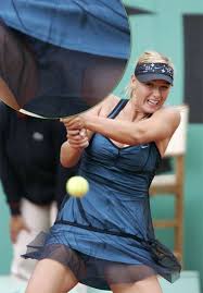 Maria Sharapova up skirt