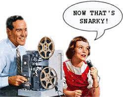 the word snarky appears