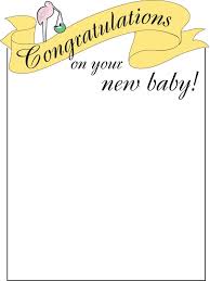 greeting cards new baby