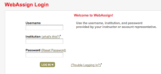 Webassign has partnerships