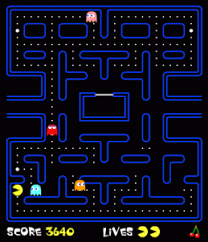 CLICK FLICK TO PLAY PACMAN IN