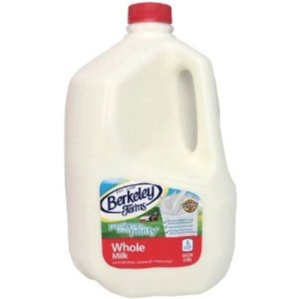 Martinez Liquor Market Berkeley Farms Whole Milk 14 fl oz Pointy