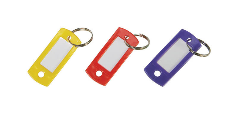 Hy-Ko Kb138 ID Key Tag with Ring
