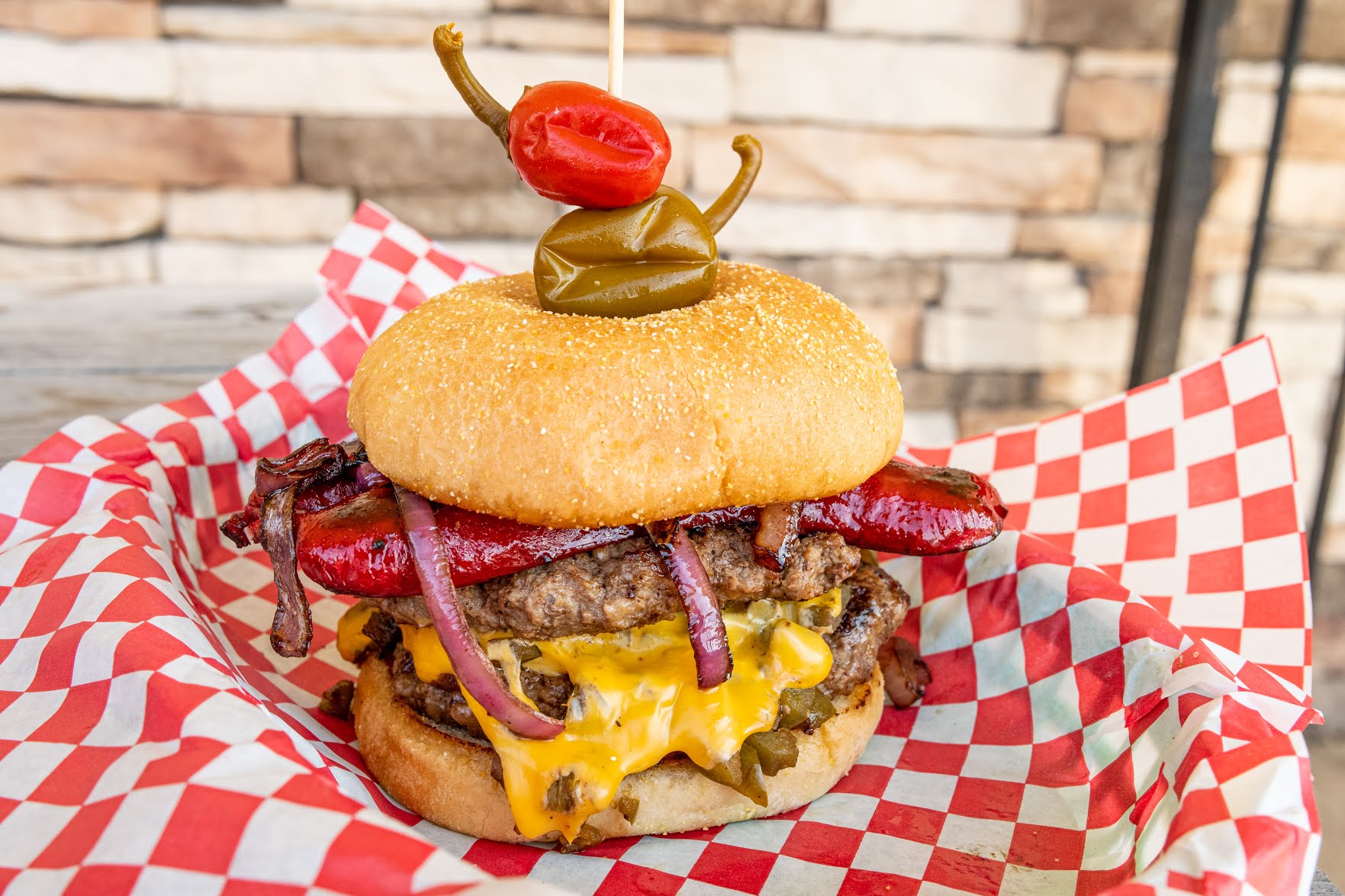 Mixed Up Burgers by null
