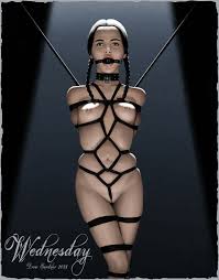 Lusciousnet jpg x Goth bondage