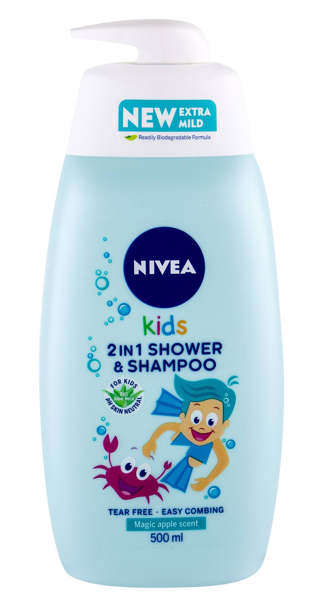 Nivea Kids Shower and Shampoo Magic Apple 500ml
