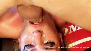 Pale slut upside down deepthroat face fuck different angles jpg x Upside down deepthroat