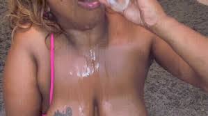 Black ebony gagging on big cock jpg x Ebony gagging