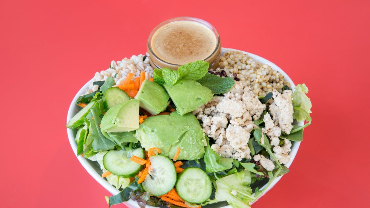 Mrs. Winston's - L.A.'s Best Salad & Juice Bar - Water Garden (California Certified Green Business) by null