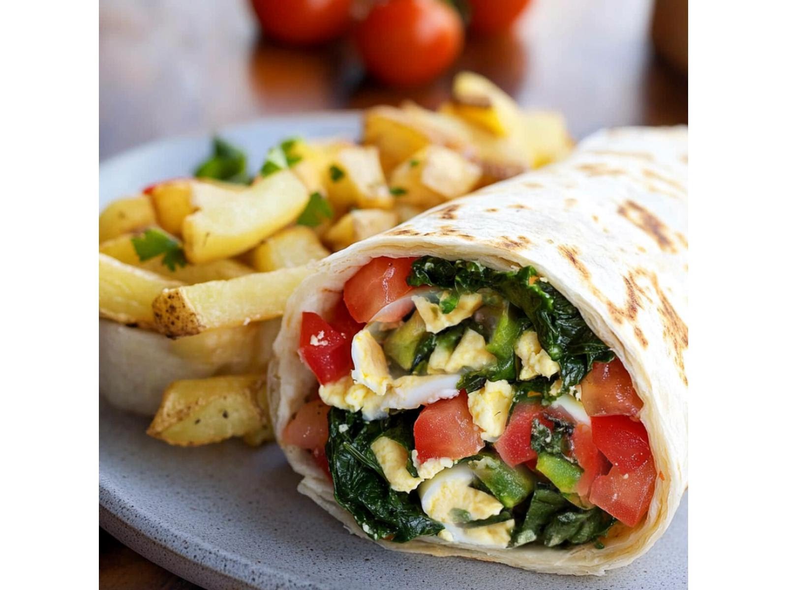 Breakfast Burrito by null