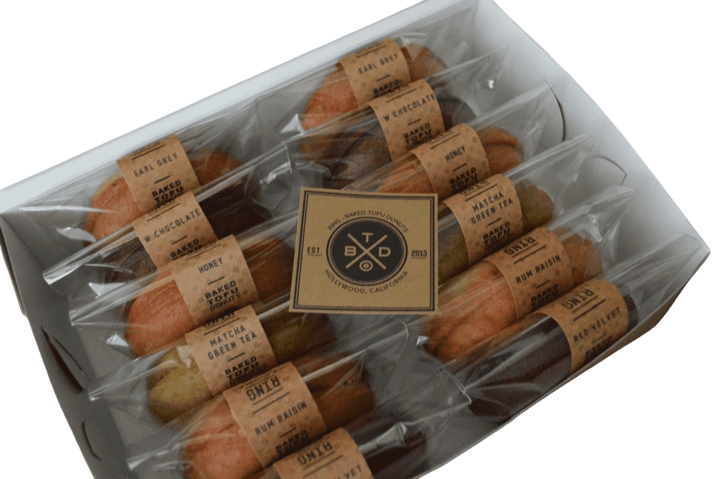 RING Baked Tofu Donuts by null