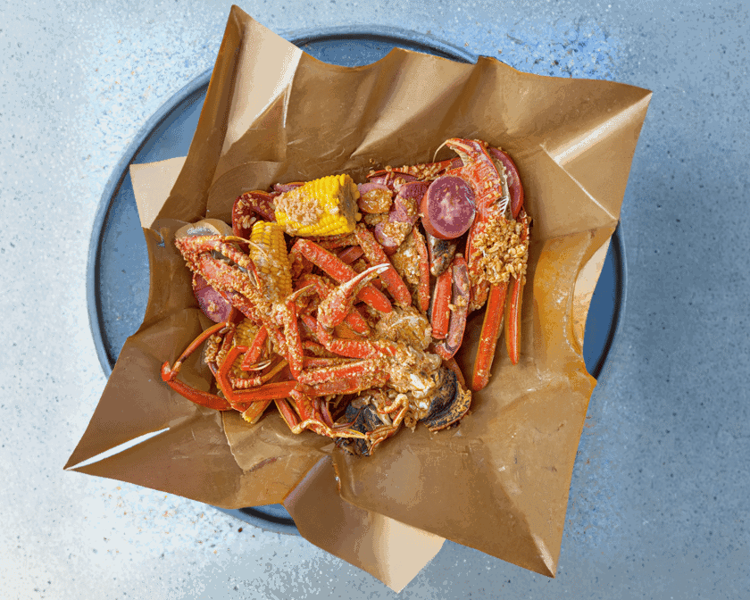 Crawfish and Beignets by null