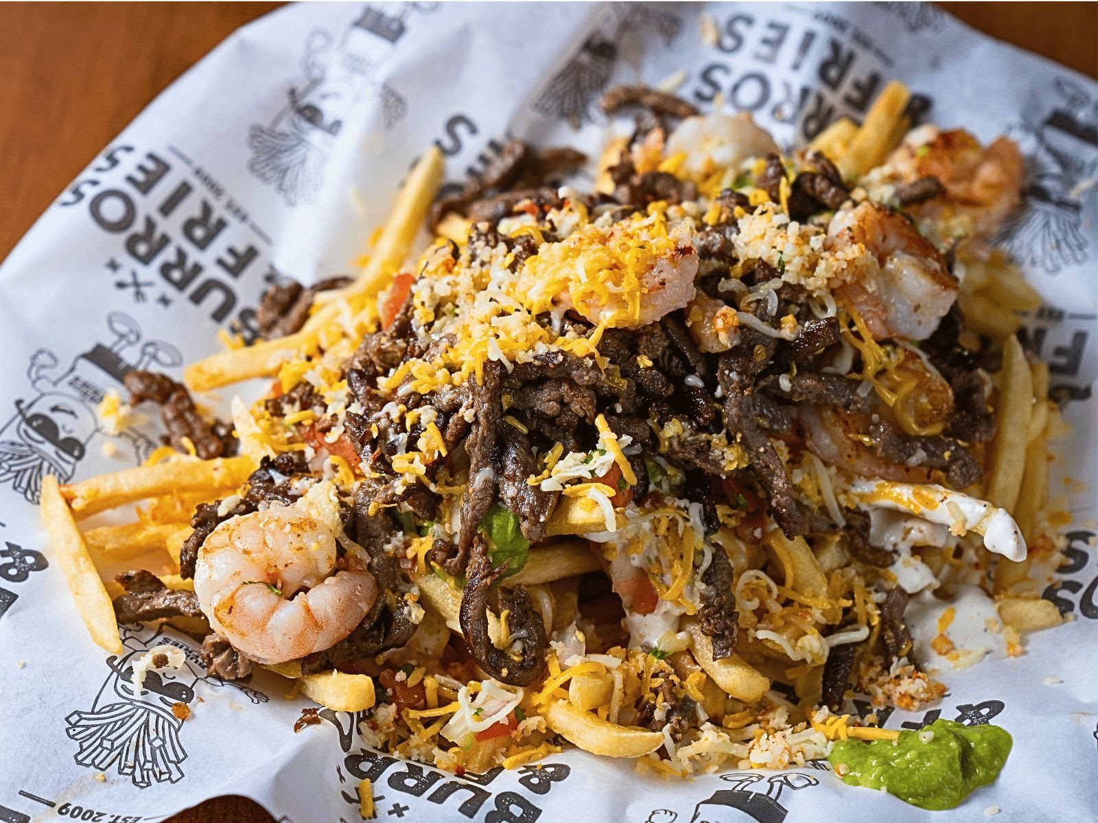 Burros & fries Gilbert by null