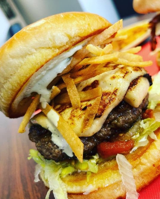 Old School Burger by null